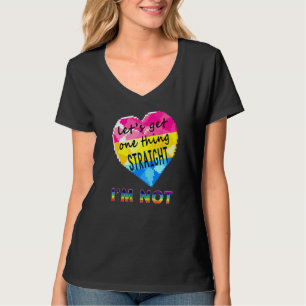 Camiseta Vamos Obtenha um Hetero que eu não sou Orgulho gay