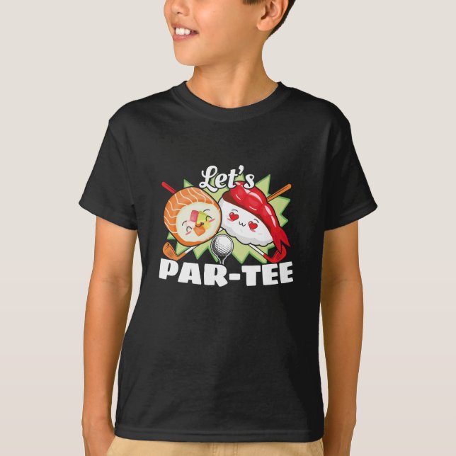 Camiseta Vamos Par Golfe de Teto - Festa de Golfe (Frente)