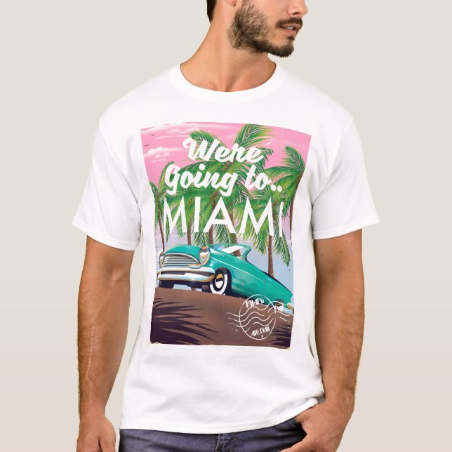 Camiseta Vamos para Miami (Frente)