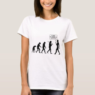 Camiseta Vamos para trás nós parafusamos acima Eveyrthing