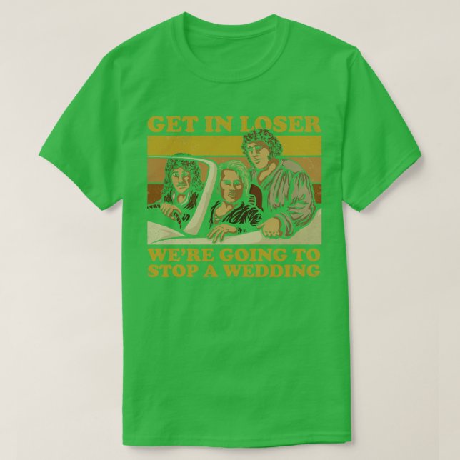 Camiseta Vamos Parar um Casamento (Frente do Design)