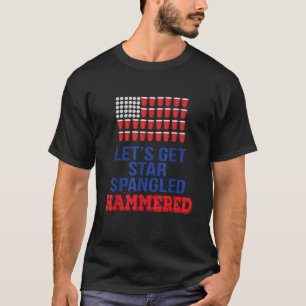 Camiseta Vamos passar a estrela martelada em Hammered 4 de