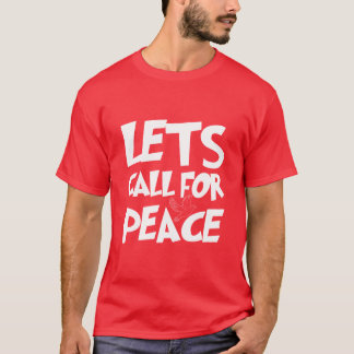Camiseta Vamos Pedir Paz Pombo Gráfico