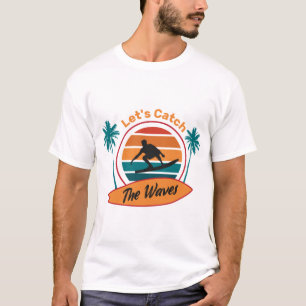 Camiseta Vamos pegar as ondas