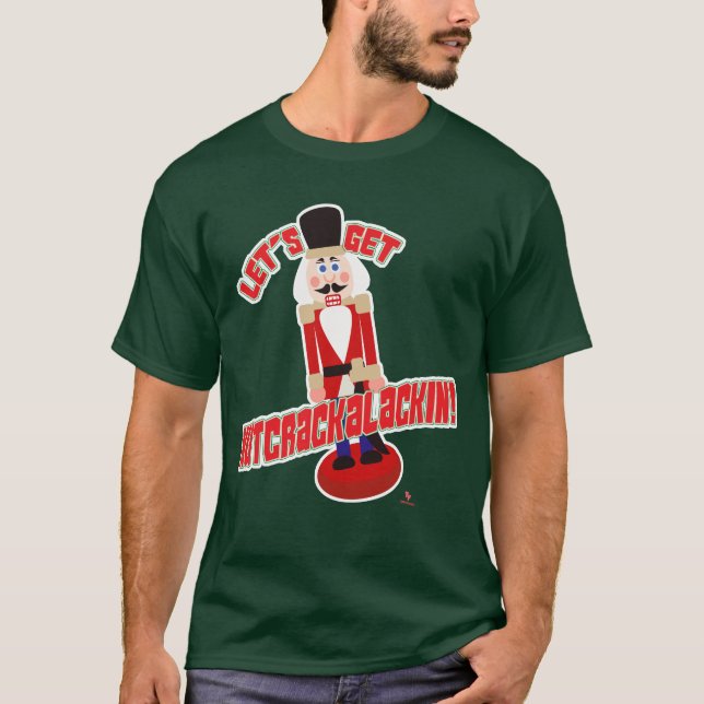 Camiseta Vamos pegar o cartoon Nutcrackalackin Nutcracker (Frente)
