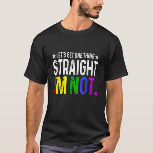 Camiseta Vamos pegar um Hetero que não sou LGBT Rainbow F