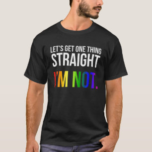 Camiseta Vamos pegar um Hetero que não sou LGBT Rainbow F