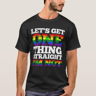 Camiseta Vamos pegar uma coisa Hetero Eu não sou LGBT Gay P