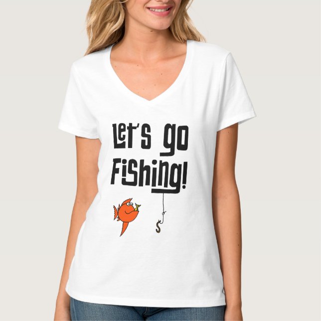 Camiseta Vamos Pescar! (Frente)