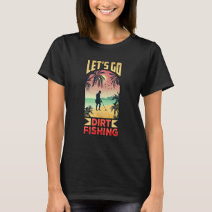 Camiseta Vamos Pescar Sujeira Detecção de Metais Detecção D