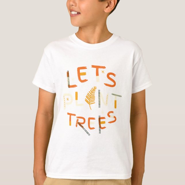 Camiseta Vamos plantar árvores (Frente)