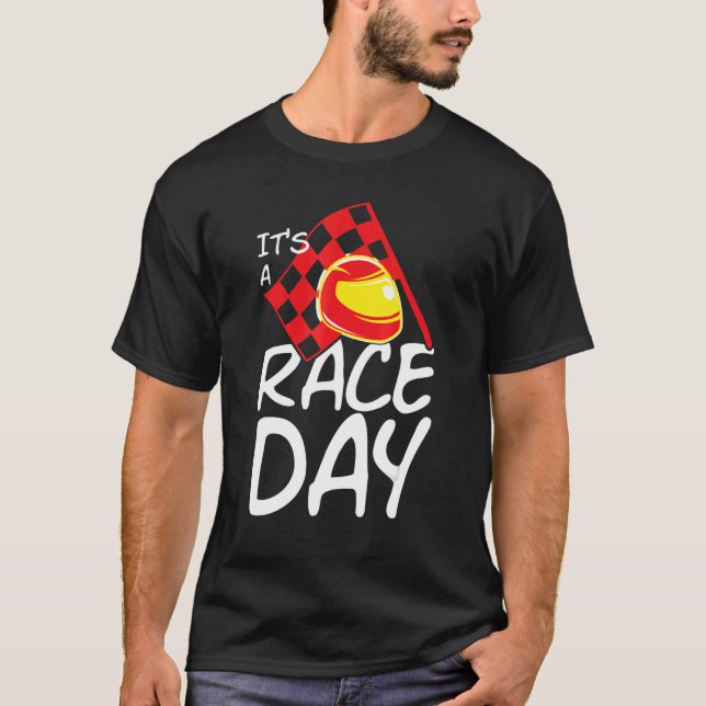 Camiseta Vamos Race Go Kart Racing Kart (Frente)
