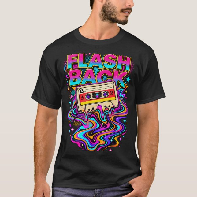 Camiseta Vamos retroceder Flashback (Frente)