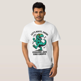 Camiseta Vamos Rock, Saur!