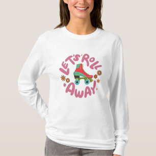 Camiseta Vamos rolar Patins