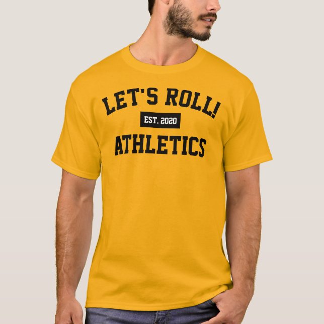 Camiseta Vamos Roll! Baseado em T-Shirt 2020 (Frente)