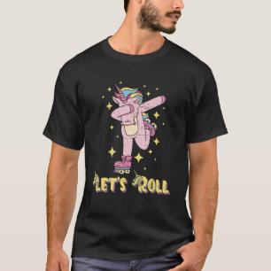 Camiseta Vamos Roll Unicorn Mágico Roll Calçado Roda Boot