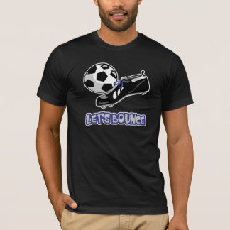 Camiseta Vamos Saltar a Bola de Futebol