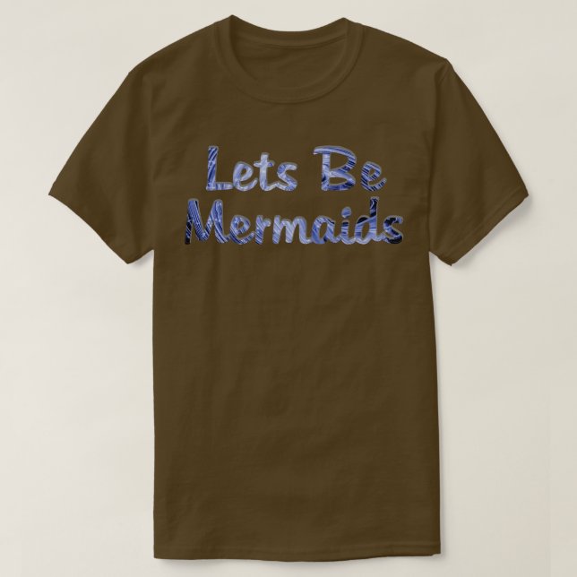 Camiseta Vamos Ser Sereias (Frente do Design)