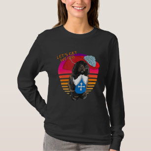 Camiseta Vamos Ser Um Cachorro Português Estranho Com Chapé