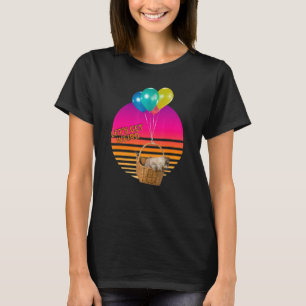 Camiseta Vamos Ser Um Gato Estranho Na Cesta Voadora E Nos 