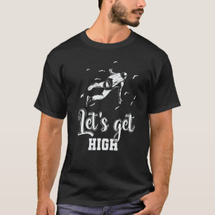 Camiseta Vamos Skydiving fica alto