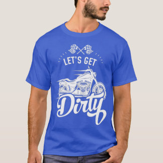 Camiseta Vamos sujar, eu mando o Motocross, Chopper