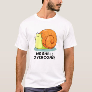 Camiseta Vamos Superar O Engraçado Caracol Positivo