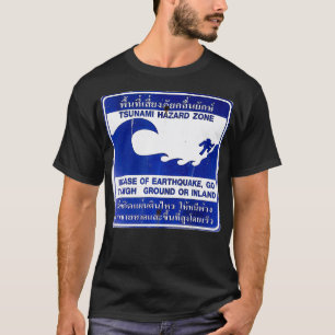 Camiseta Vamos Surf o Tsunami Hazard Zone Beach Pro Surfer