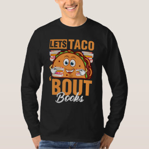 Camiseta Vamos Taco Bout Livros Tacos Cinco De Mayo Bo
