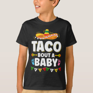 Camiseta Vamos Taco Sobre Um Bebê Mexicano Cinco De Mayo