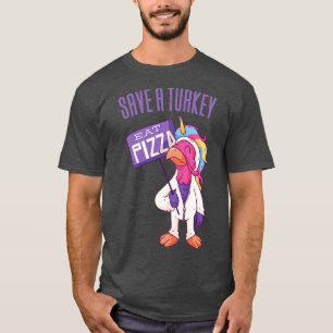 Camiseta Vamos Ter Pizza Em Vez De Ação De Graças1