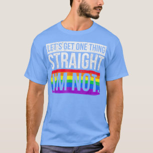 Camiseta Vamos Ter Uma Coisa Hetero Não Sou LGBT 