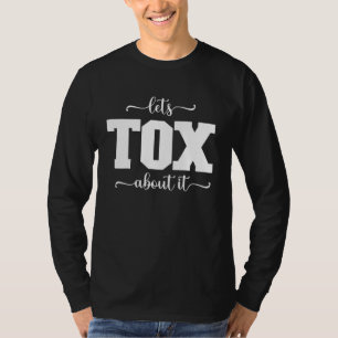 Camiseta Vamos Tox Sobre Isso Derm Enfermeira PA NP Injetor