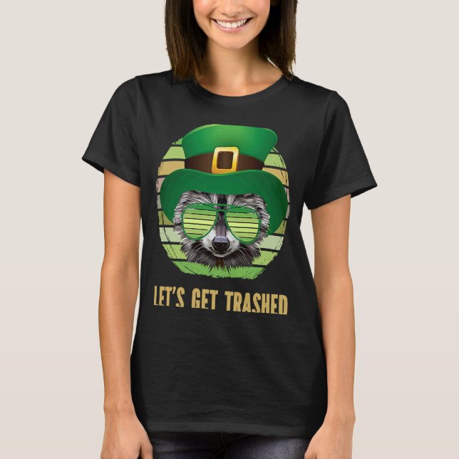 Camiseta Vamos Trazer O Leprechaun St Patricks Da (Frente)
