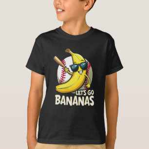 Camiseta Vamos Vai Bananas Engraçado Banana Lover