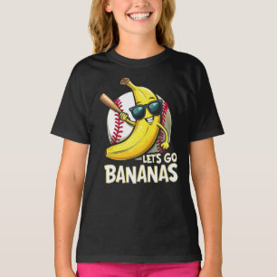 Camiseta Vamos Vai Bananas Engraçado Banana Lover