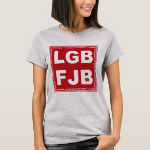 Camiseta Vamos Vai Brandon! F**k Joe Biden LGB FJB