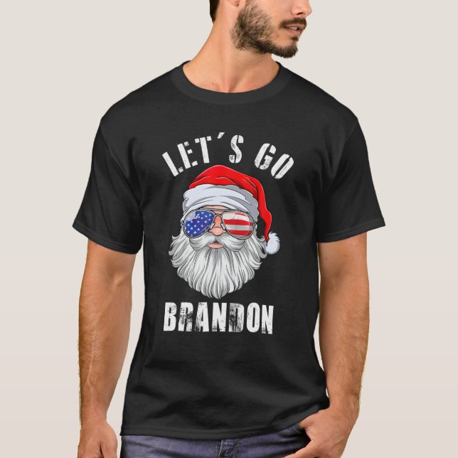 Camiseta Vamos Vai Brandon Natal Engraçado Feliz Natal (Frente)
