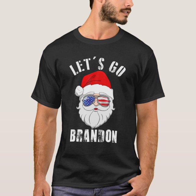 Camiseta Vamos Vai Brandon Natal Engraçado Feliz Natal (Frente)