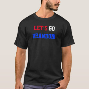 Camiseta Vamos Vai Brandon! T-shirt engraçada da Biden Pol