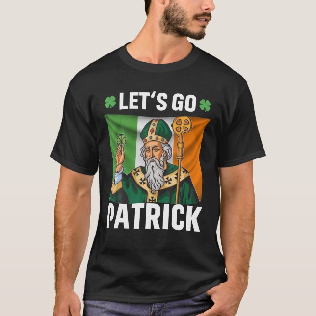 Camiseta Vamos vai Patrick deixa Brandon Meme Rua de Patric (Frente)