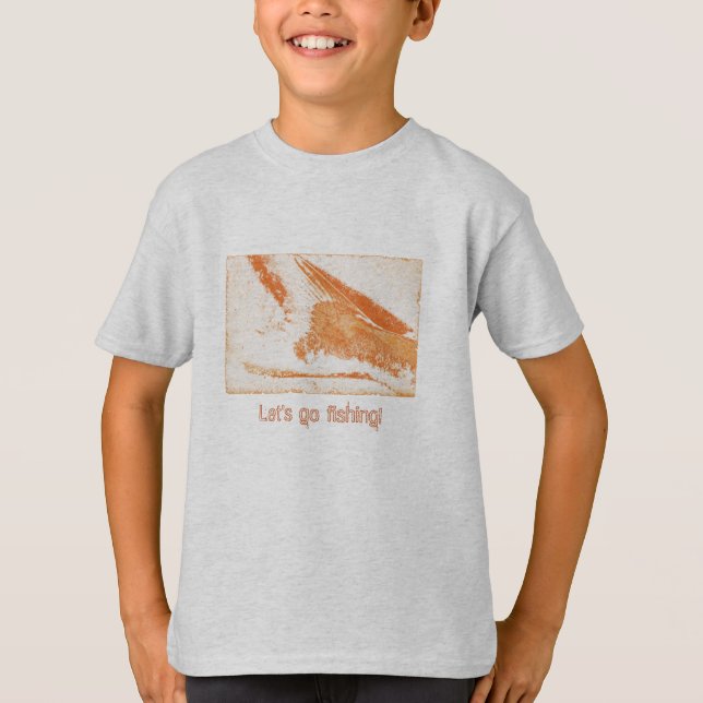 Camiseta Vamos vai pescar! (Frente)