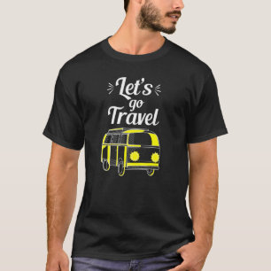 Camiseta Vamos viajar Vamos passear Vamos dar um passeio