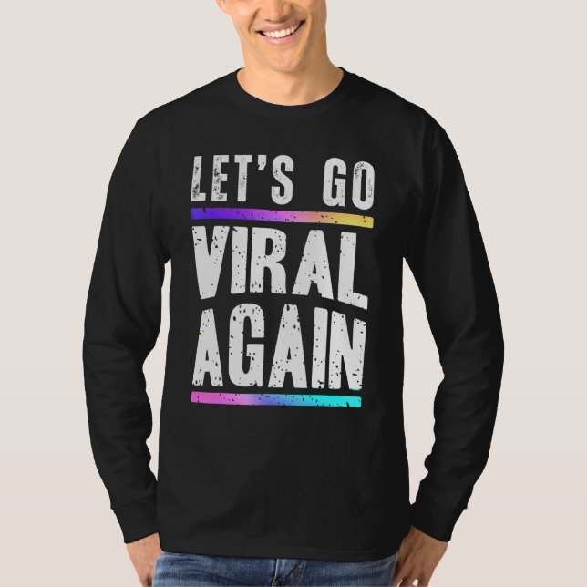 Camiseta Vamos Virar novamente Design de Cotação (Frente)