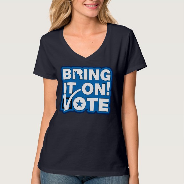 Camiseta Vamos! VOTAÇÃO (Frente)