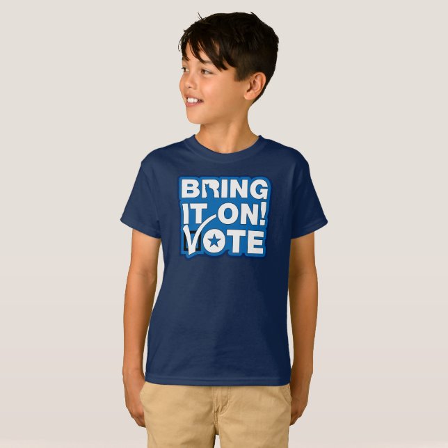 Camiseta Vamos! VOTAÇÃO (Frente Completa)