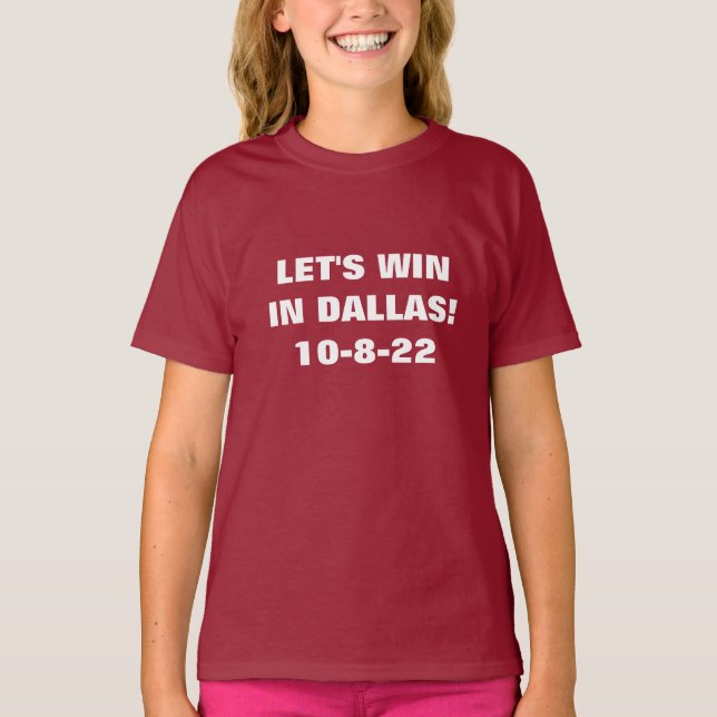 CAMISETA VAMOS WIN DALLAS (Frente)