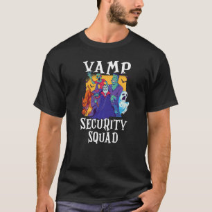 Camiseta Vamp Security Squad Easy Halloween Costume