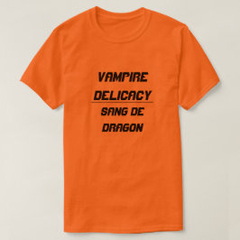 Camiseta Vampire Delicacy sang de dragon